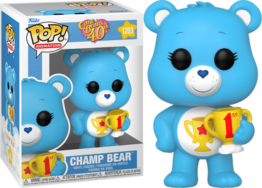 Champ Bear (Care Bears 40th) #1203 (BOX DAMAGE)