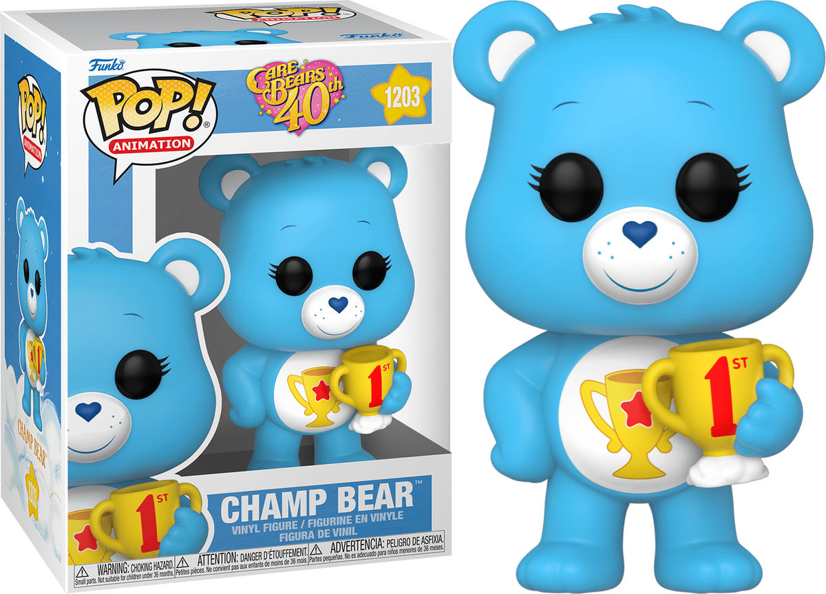 Image of Champ Bear (Care Bears 40th) #1203