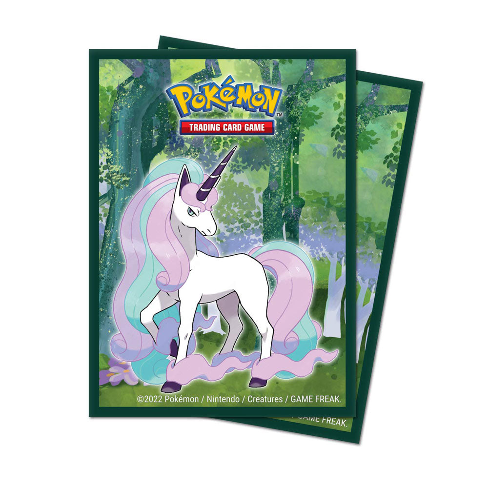 Image of Enchanted Glade Galarian Rapidash Card Sleeves - Pokemon  [65 ct]