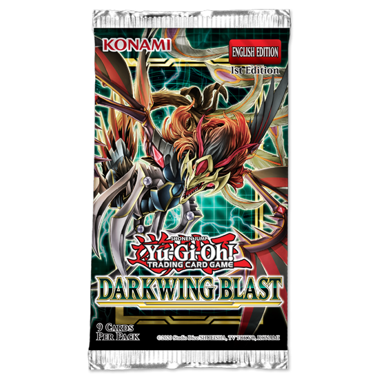 Image of Darkwing Blast 1st Edition Booster Pack