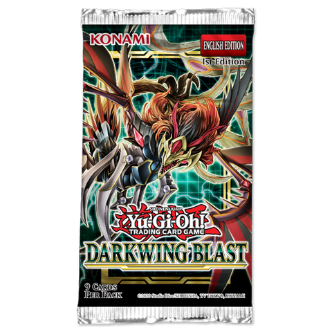 Darkwing Blast 1st Edition Booster Pack