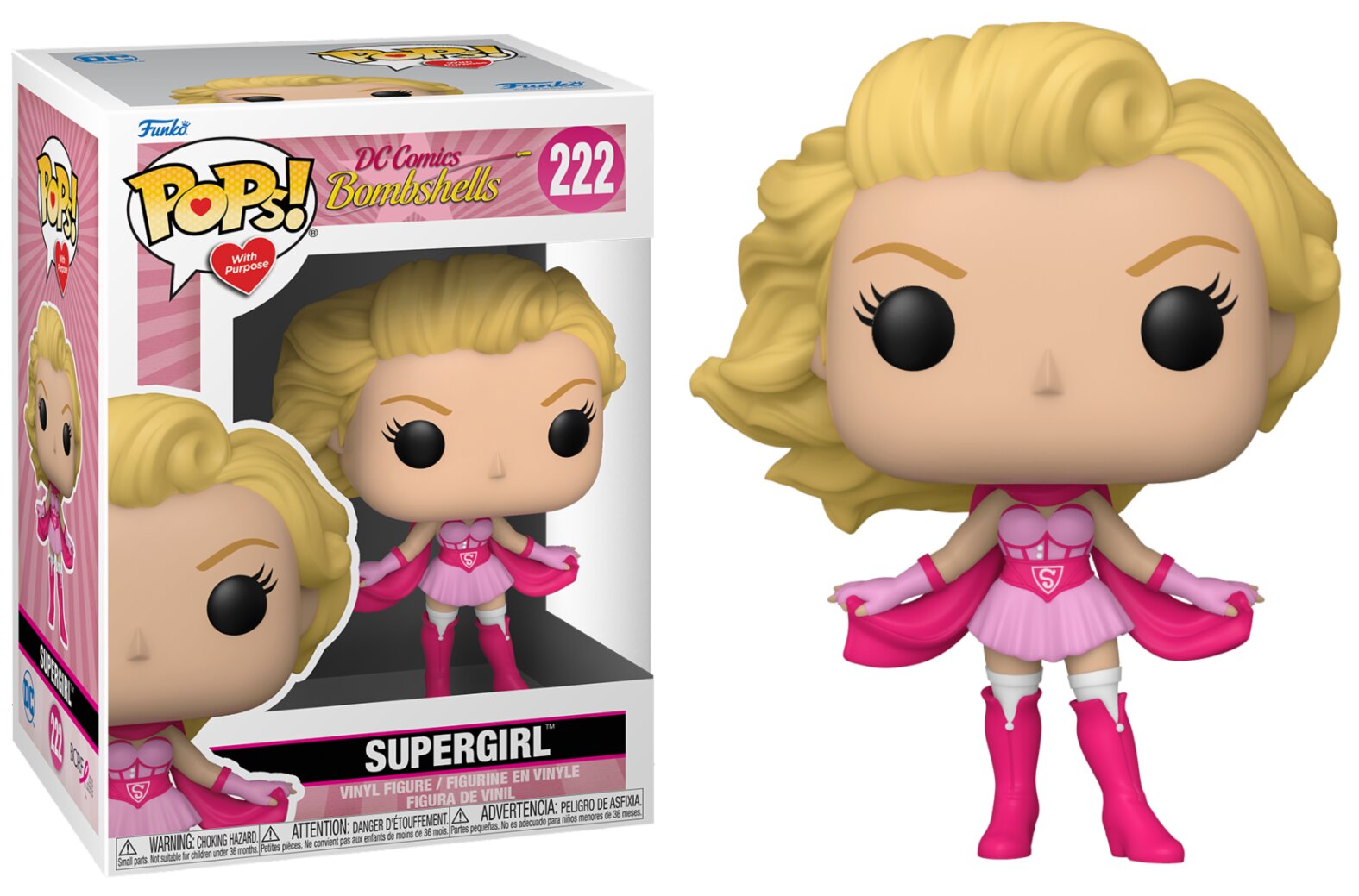 Image of Supergirl (Pops! with Purpose) (DC Comics Bombshells) #222