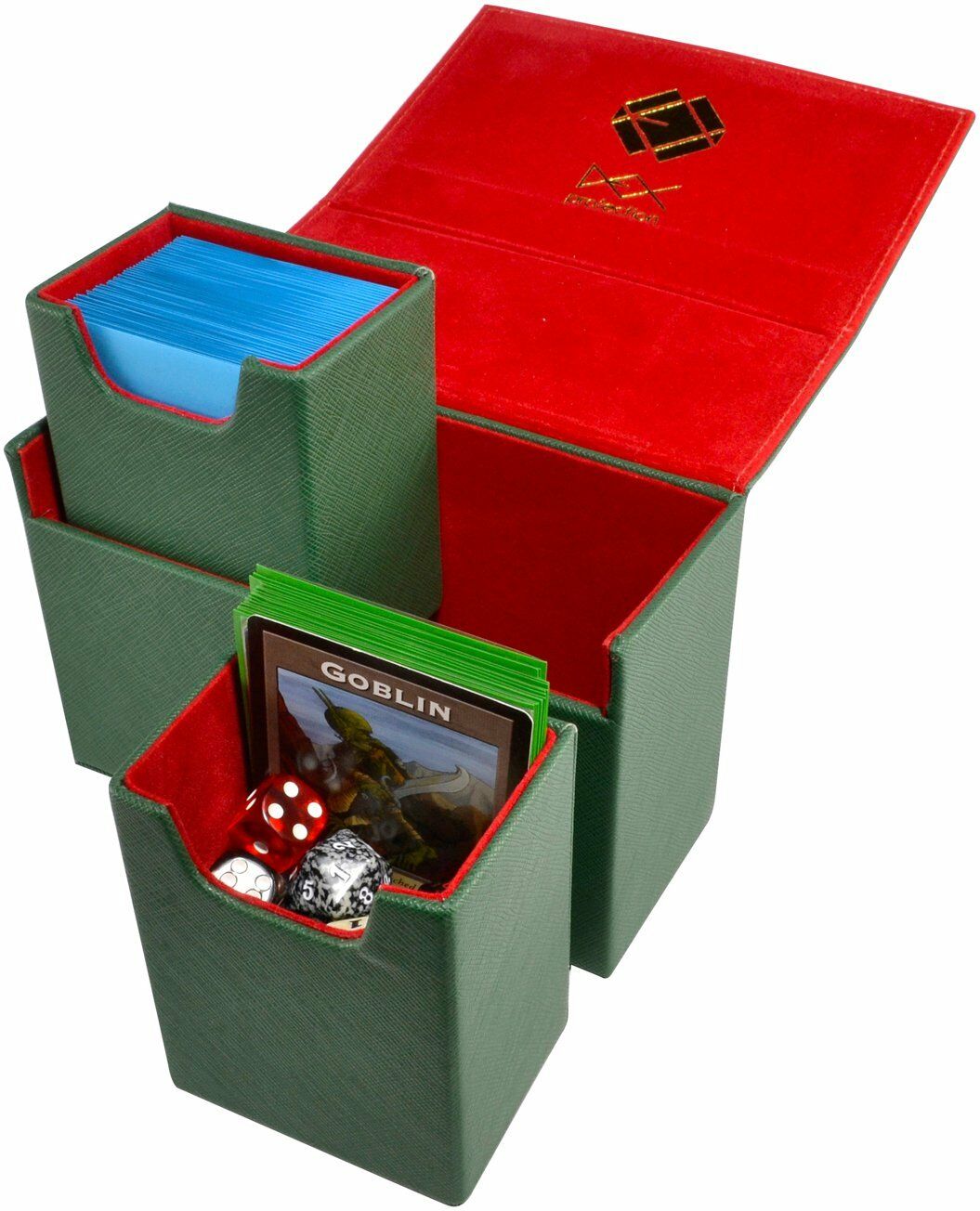 Image of Dex Dualist Deck Box - Dual 120 Green