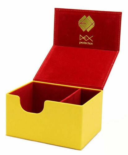 Dex Creation Deck Box - Medium Yellow (100)