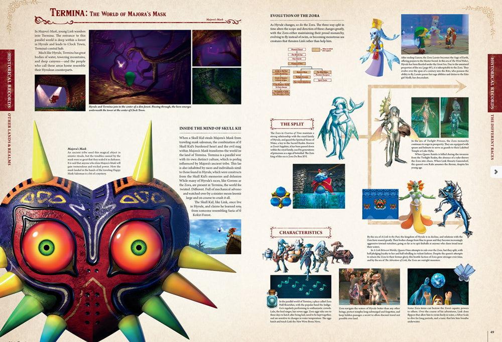 Image of The Legend of Zelda Encyclopedia Deluxe Edition Hardcover