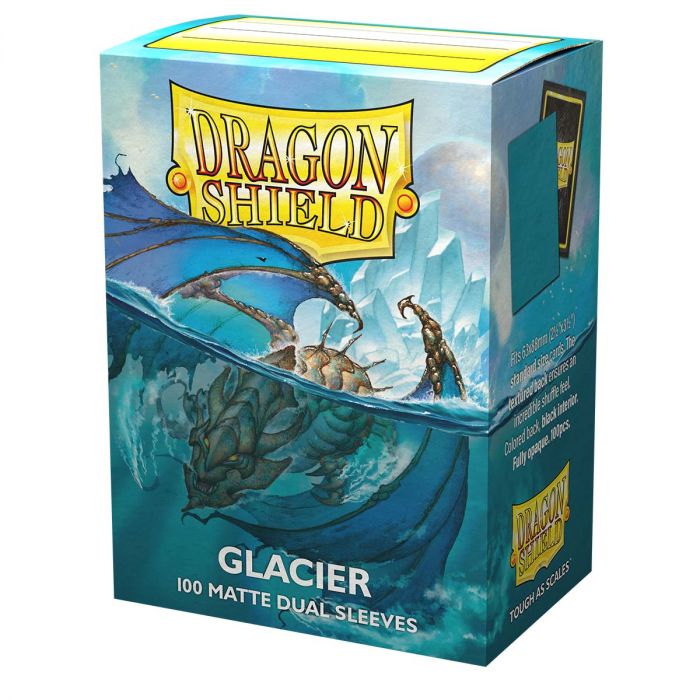 Image of Glacier Matte Dragon Shield (STANDARD)