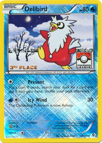 Delibird 3rd (League Promo) (NM)