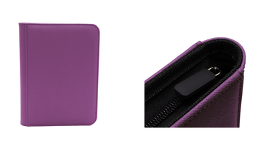 Dex Protection Zip Binder 4 (Purple)