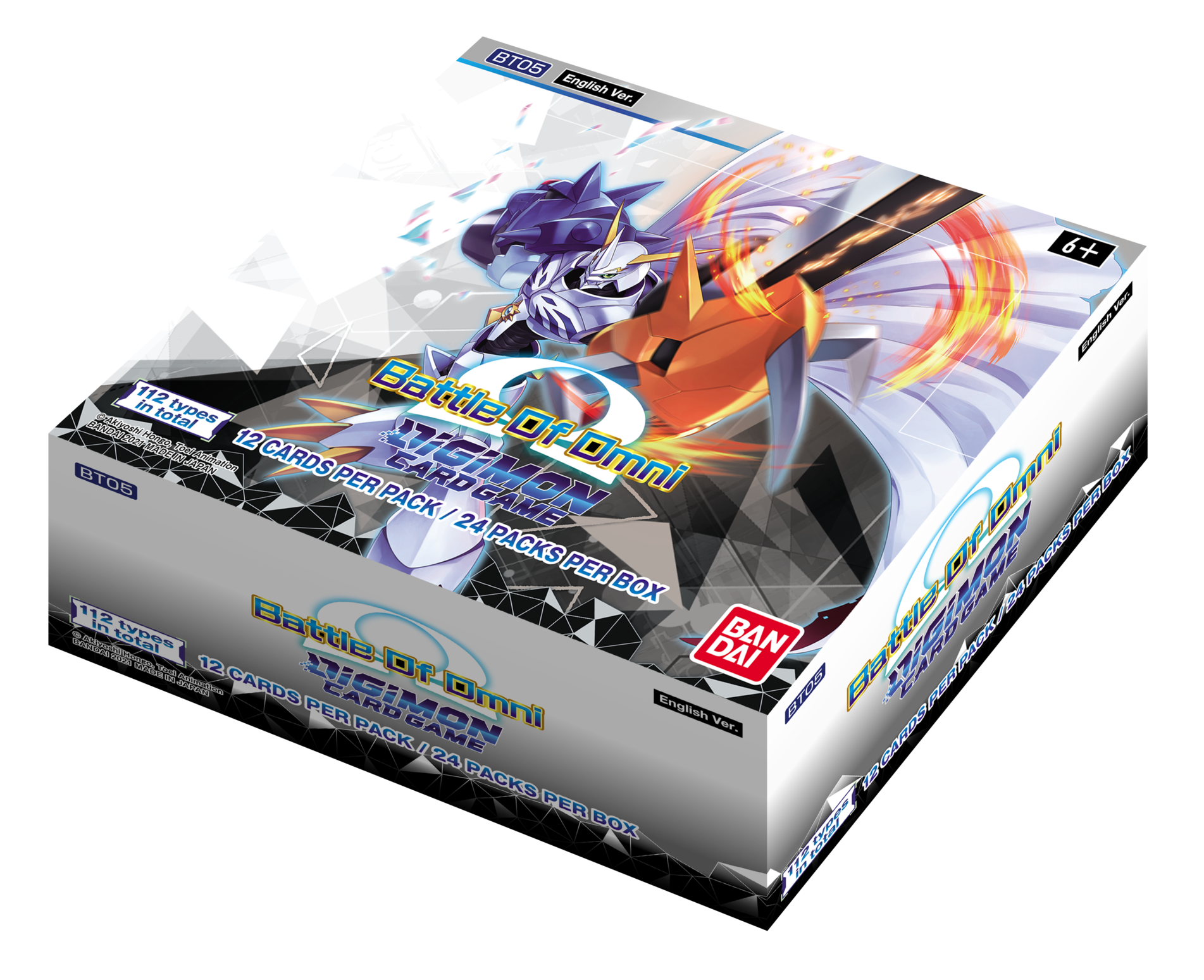 Image of BATTLE OF OMNI BOOSTER BOX - DIGIMON CARD GAME