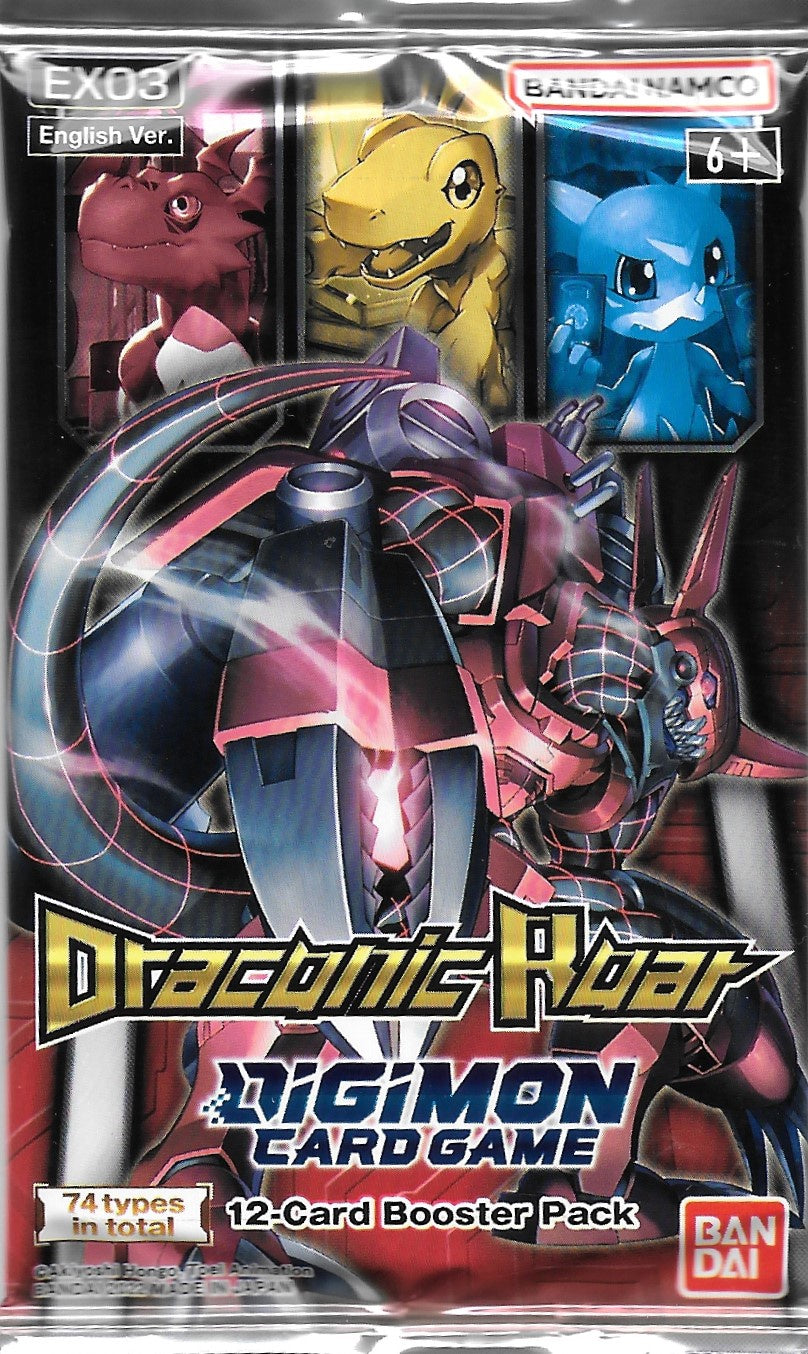 Image of Draconic Roar Booster Pack - DIGIMON CARD GAME