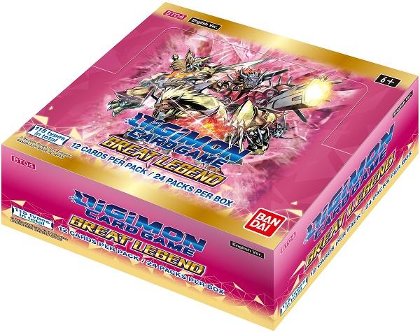 GREAT LEGEND BOOSTER BOX - DIGIMON CARD GAME