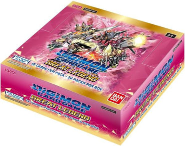 GREAT LEGEND BOOSTER BOX - DIGIMON CARD GAME