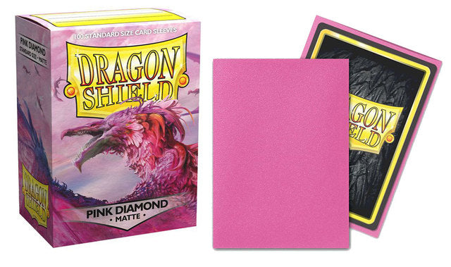 Image of Pink Diamond Matte Dragon Shield (STANDARD)