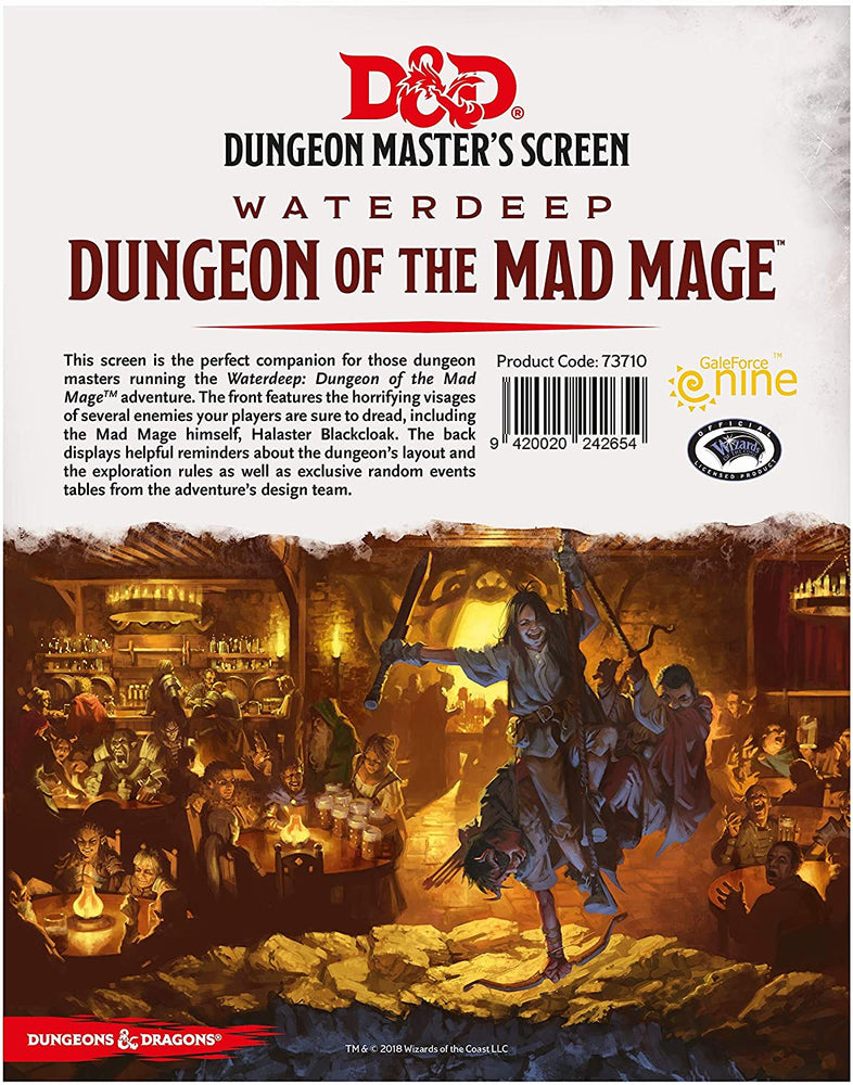 Dungeon of the Mad Mage Dungeon Master's Screen