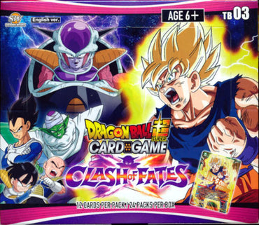 Dragon Ball Super Card Game: Clash of Fates Booster Box