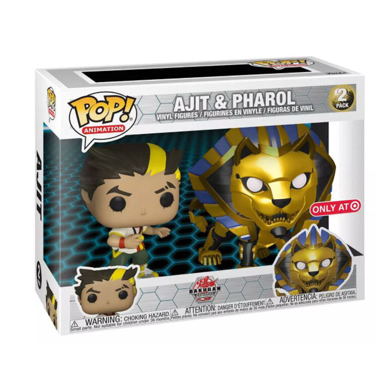 Image of Ajit & Pharol (Target Exclusive) (2 Pack) (Bakugan Battle Brawlers)