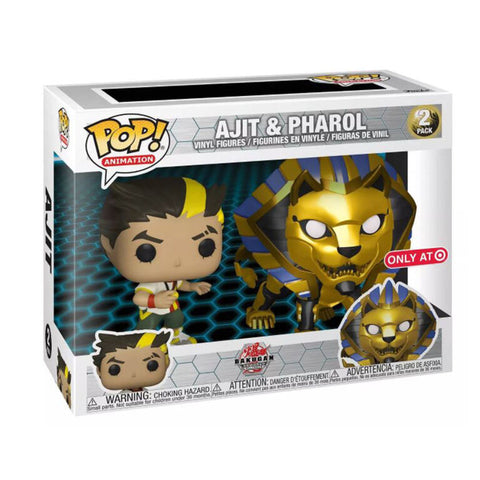 Ajit & Pharol (Target Exclusive) (2 Pack) (Bakugan Battle Brawlers)