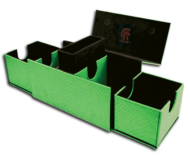 Image of Green Dragonhide Vault V2 - Legion Deck Box