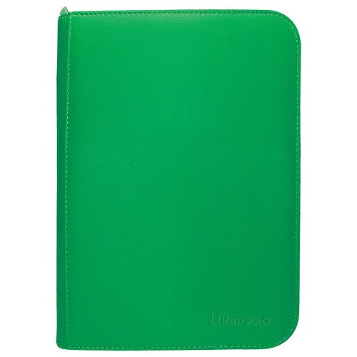 Image of Green Pro Vivid 4 Pocket Zippered Binder