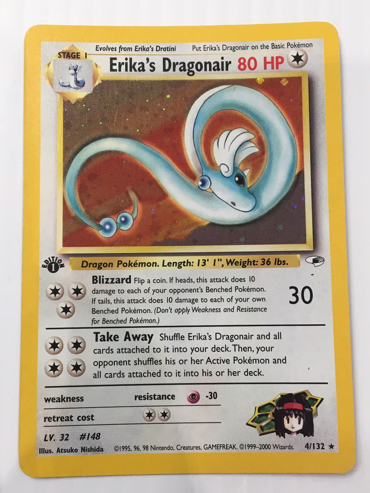 Erika's Dragonair 4/132 1st Edition