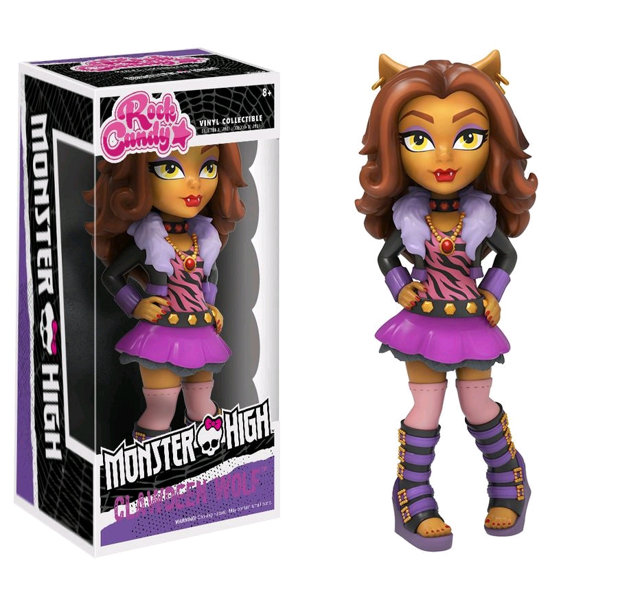 Image of Clawdeen Wolf (Monster High) - Rock Candy Vinyl Figure