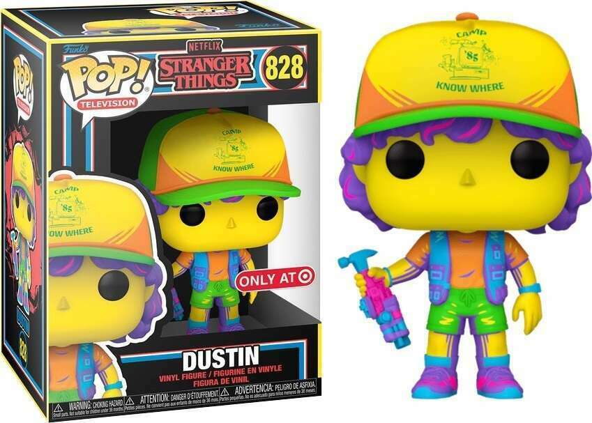 Image of Dustin (Stranger Things)(Black Light) (Target Exclusive) #828