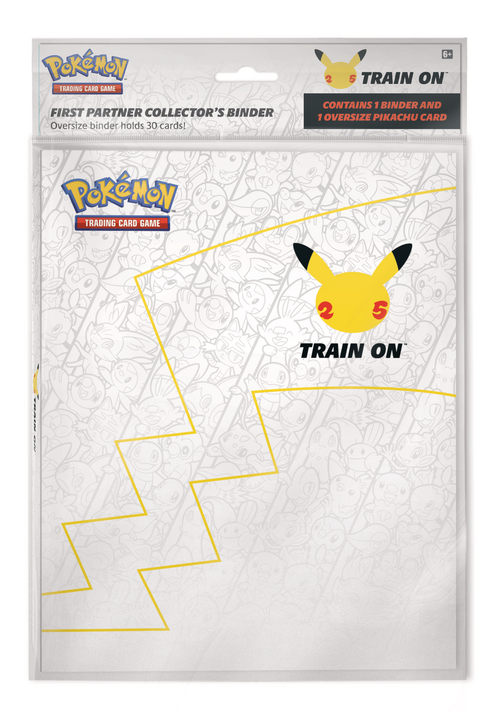 Image of 4-Pocket Binder - Ultra Pro - My First Partner (Includes Jumbo Pikachu Card!) (Holds 80 and Oversized Cards)