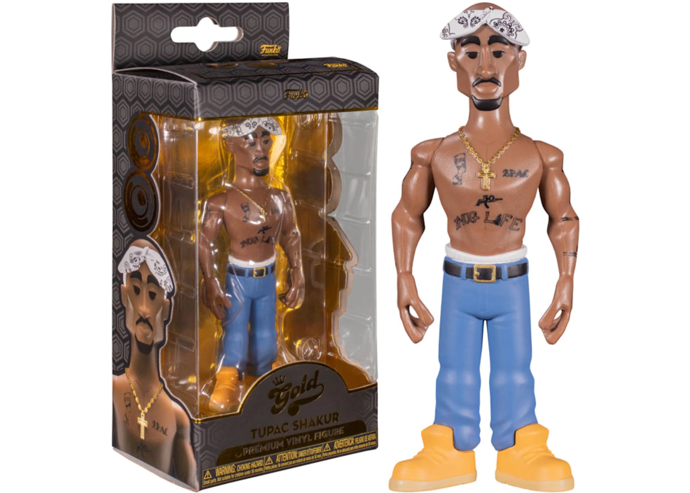 Image of Tupac Shakur (Funko Gold)