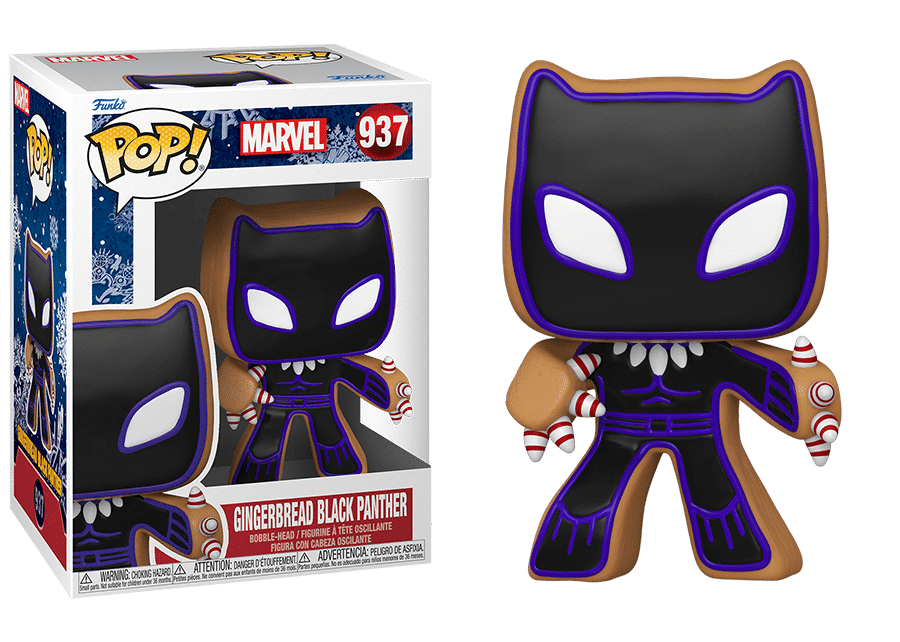 Image of Gingerbread Black Panther (Marvel) #937