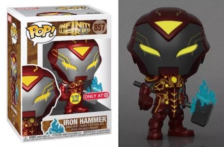 Image of Iron Hammer (Target Exclusive) (Glow) (Infinity Warps) #857