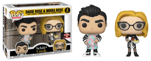David Rose & Moira Rose (2 Pack) (Target Exclusive) (Schitt's Creek)