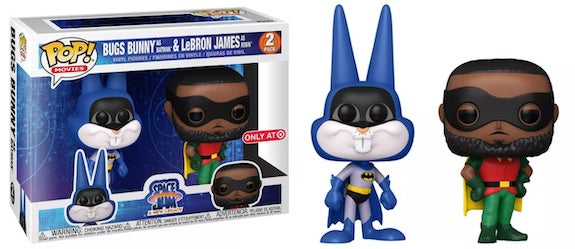 Image of Bugs Bunny as Batman & LeBron James as Robin (Target Exclusive) (2 Pack) (Space Jam: A New Legacy)