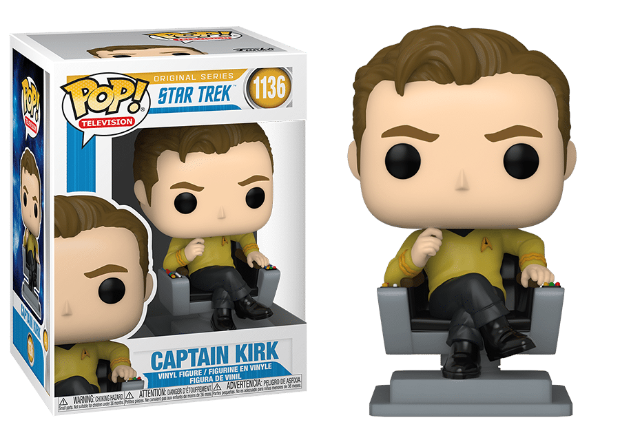 Image of Captain Kirk (in Chair) (Star Trek) (Original Series) #1136