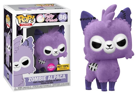 Image of Zombie Alpaca (Flocked) (Hot Topic Exclusive) (Tasty Peach) #86