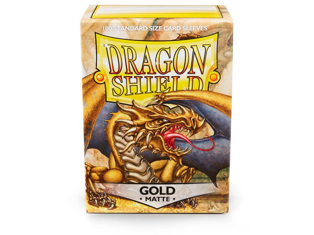 Gold Matte Dragon Shield (STANDARD)