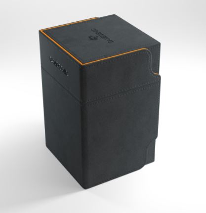 Image of Black/Orange Watchtower Convertible XL Deck Box Exclusive Line (100+)