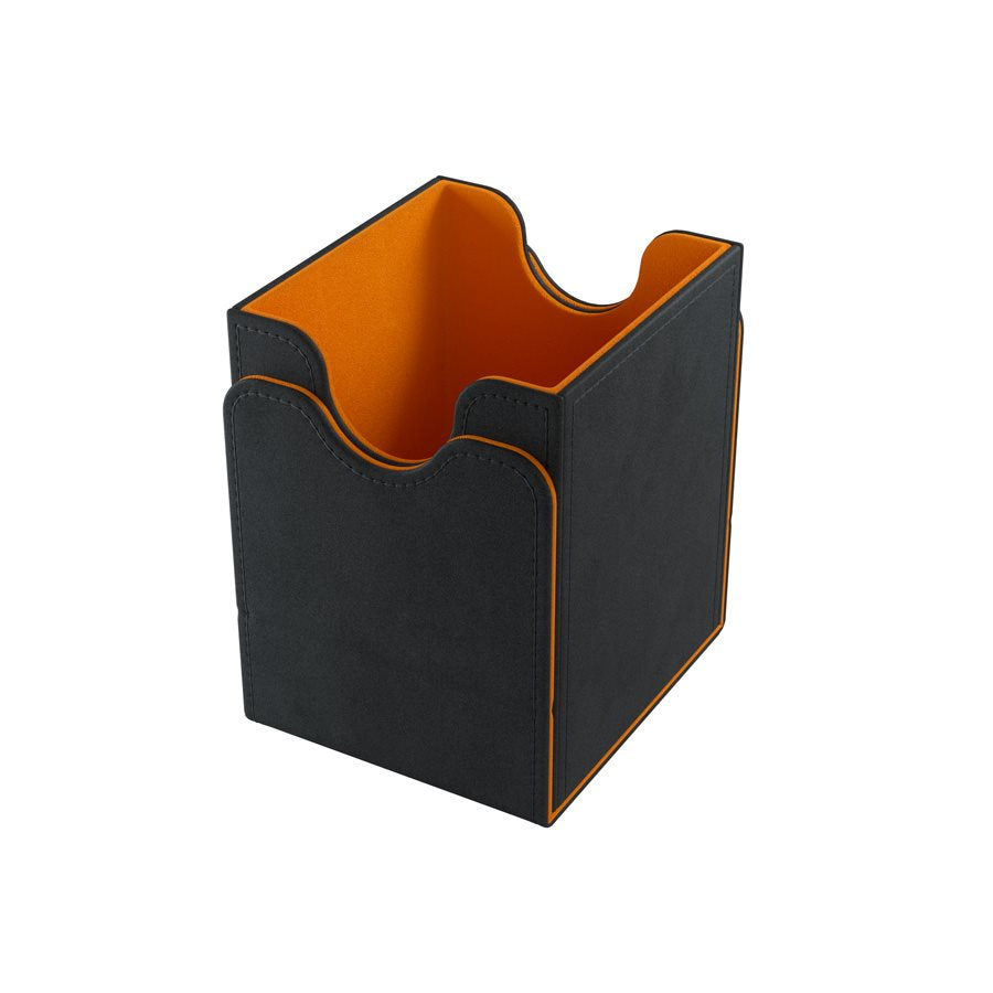 Image of Black/Orange [Exclusive Edition] Squire Convertible Deck Box (100+)