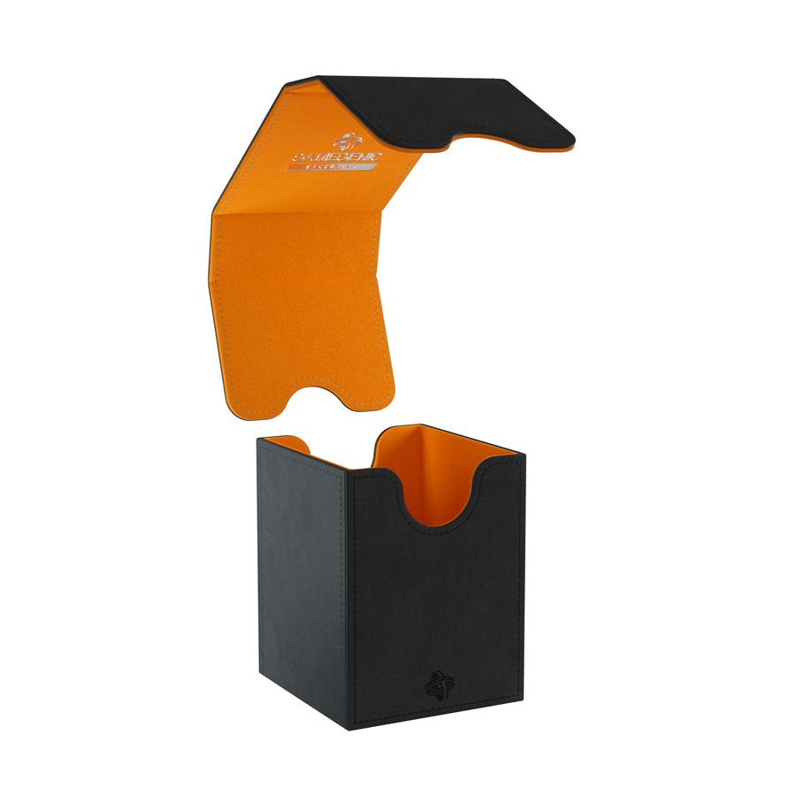 Image of Black/Orange [Exclusive Edition] Squire Convertible Deck Box (100+)