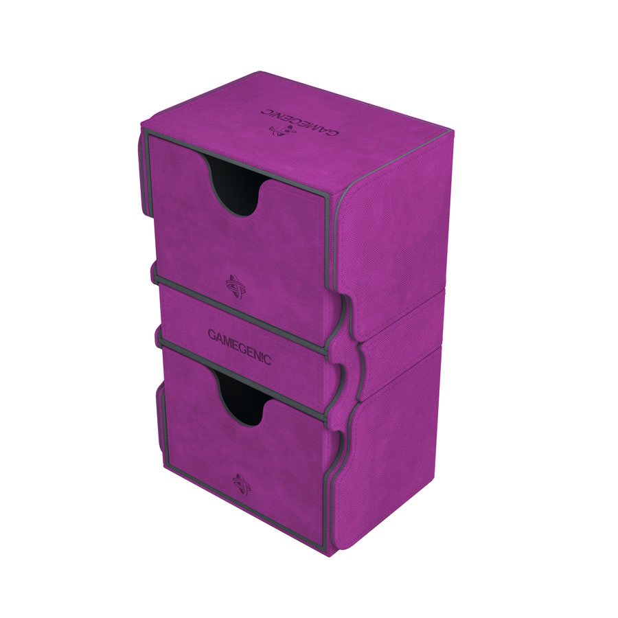 Purple Stronghold Convertible Deck Box (200+)