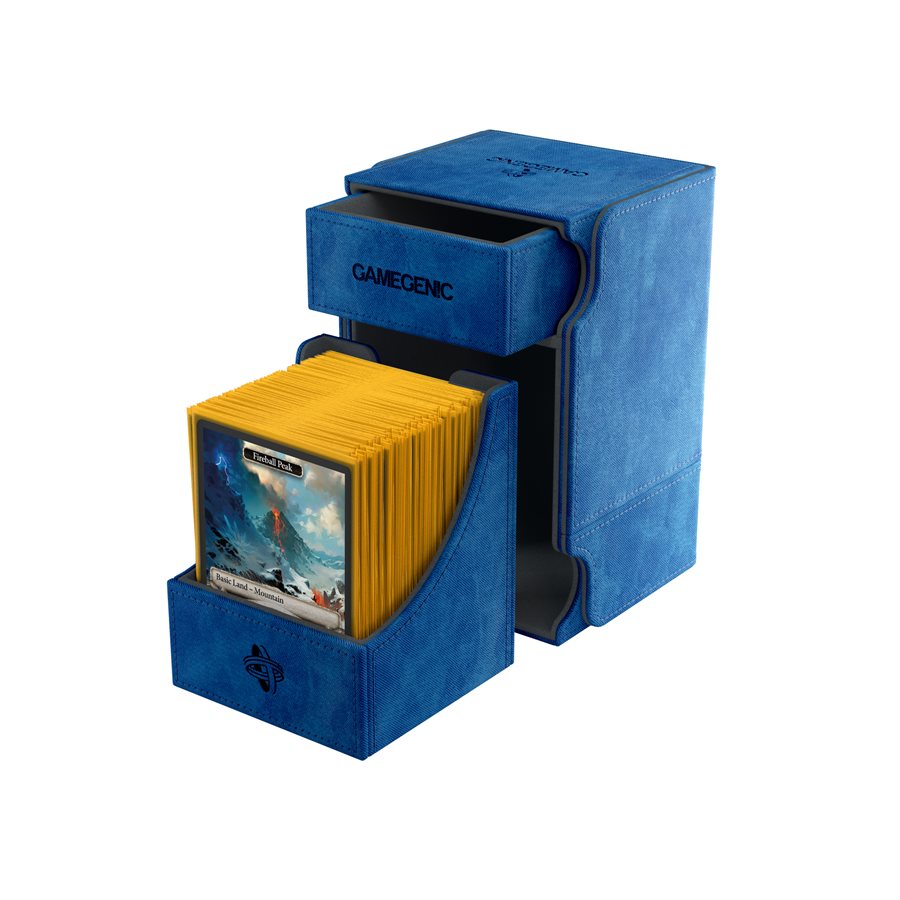 Image of Blue Watchtower Convertible Deck Box (100+)