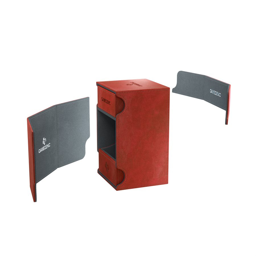 Image of Red Watchtower Convertible Deck Box (100+)