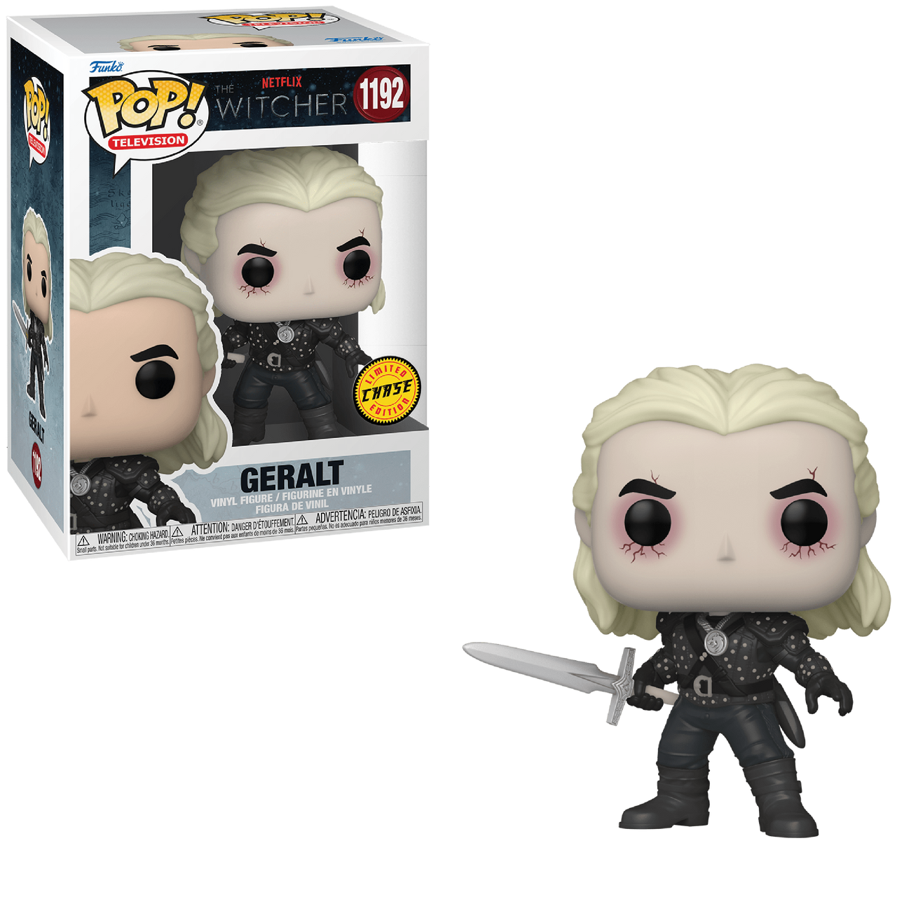 Image of Geralt #1192 (Chase) (Pop! Television The Witcher)