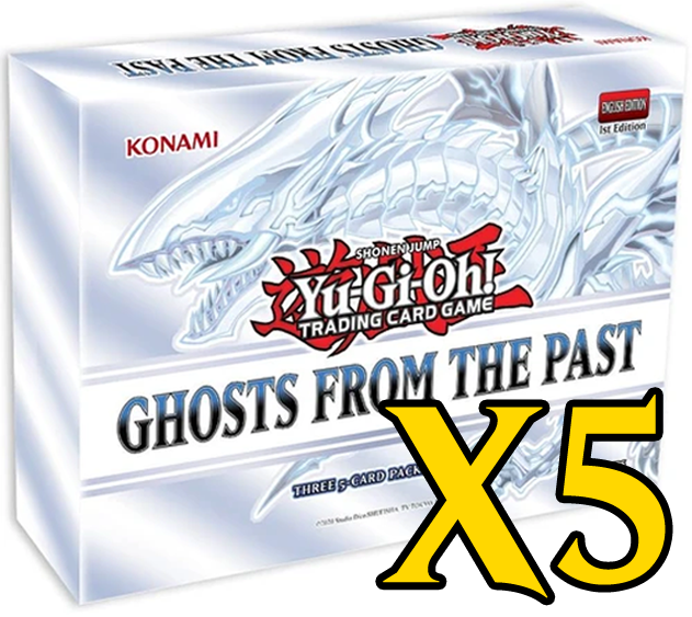 GHOSTS FROM THE PAST Yu-Gi-Oh! (DISPLAY OF 5)