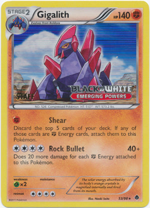 Image of Gigalith (Emerging Powers Staff Promo) (NM)