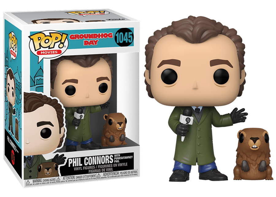 Phil Connors With Punxsutawney Phil (Groundhog Day) #1045