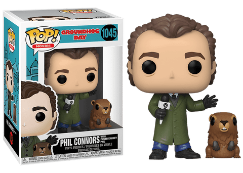Phil Connors With Punxsutawney Phil (Groundhog Day) #1045