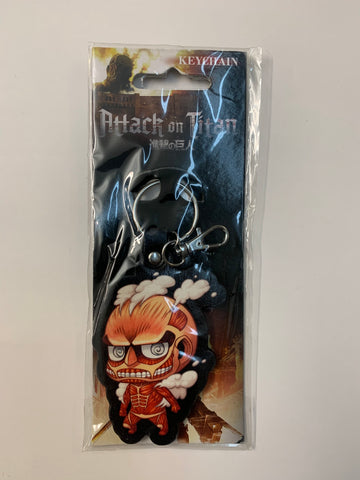 Colossal Titan Attack On Titan Keychain