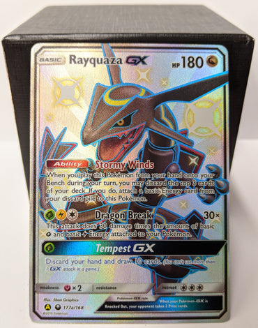 Rayquaza GX - Pokemon Card (Hidden Fates Premium Collection - 177a/168)