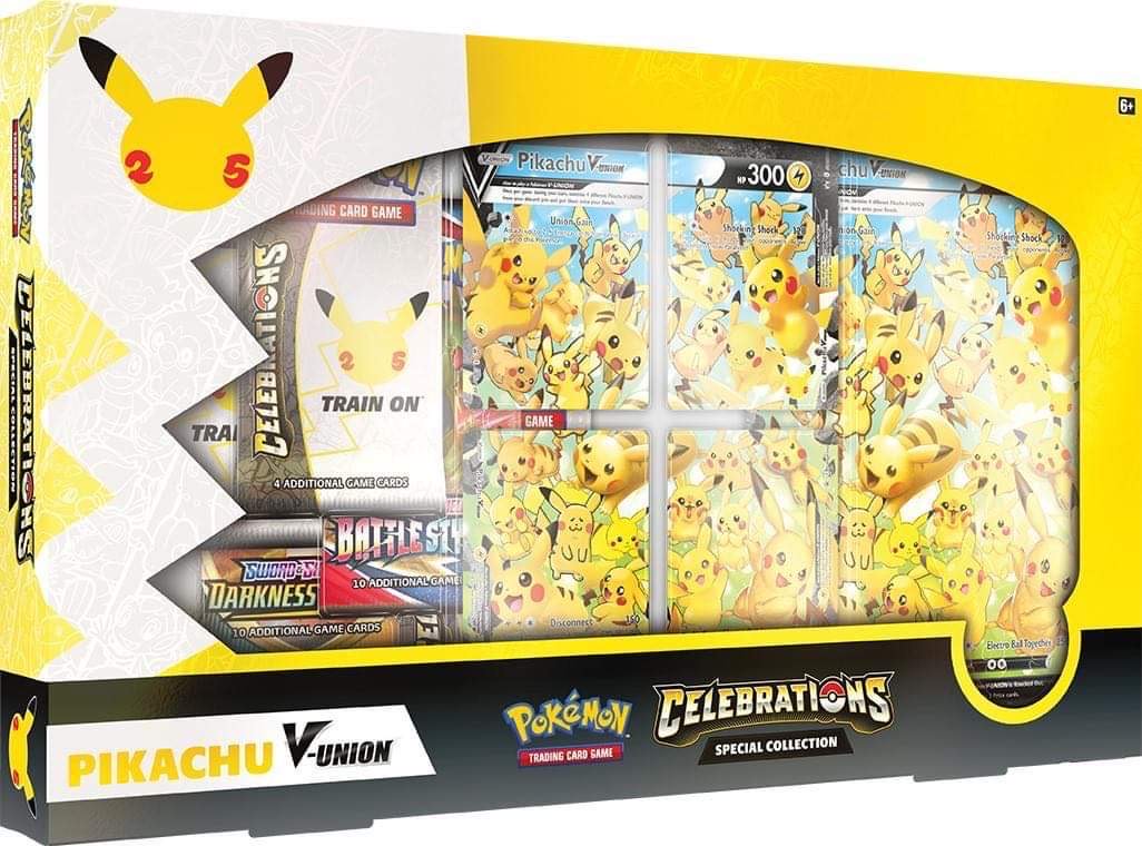 Image of Pikachu V-UNION Celebrations Special Collection