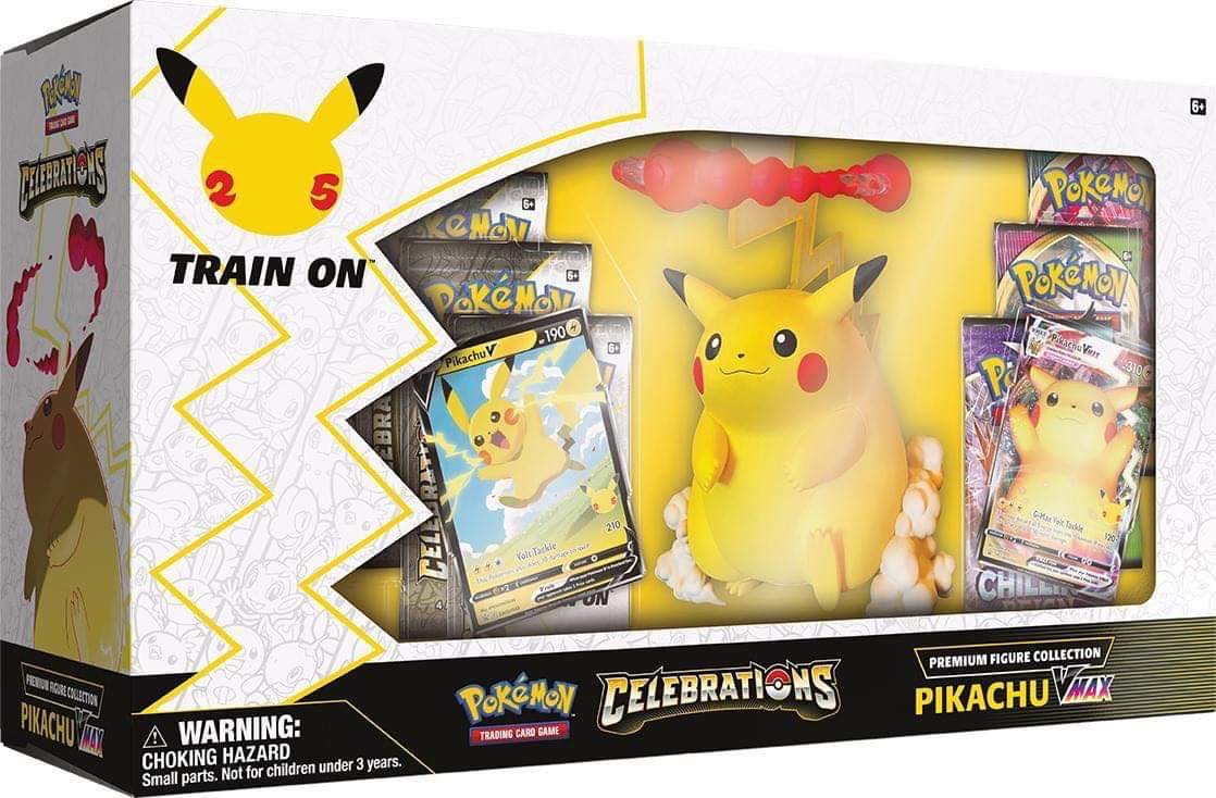 Image of Pikachu VMAX Premium Figure Celebrations Collection